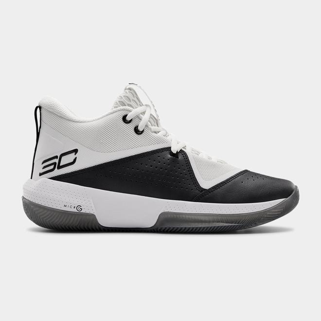 Under Armour SC 3ZER0 IV - Damske Basketbalove Topanky - Biele/Čierne